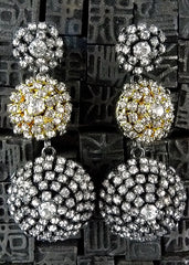 Erickson Beamon Chain Gang Earrings