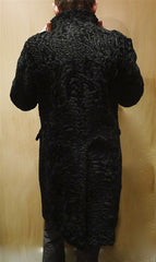 Sprung Freres Pour Hommes Curly Astrakan Fur Car Coat