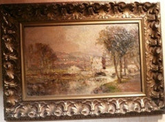 Douglas Teed, Signed Pastoral Landscape Oil Painting