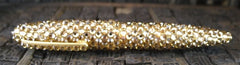 Jimmy Crystal Golden Swarovski Twist Ballpoint Pen