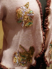 Pazuki Embellished Cardigan Sweater