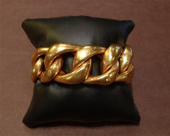 Steven Vaubel 18K Yellow Gold Vermeil Heavy Open Link Chain Bracelet