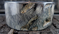 Oriental Arts Rough Horn Bangle Bracelet