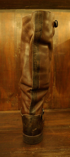 HTC Hollywood Trading Company Brown Hurricane Boot