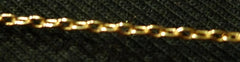 Mine 18K Yellow Gold Skull with Diamond Eyes Necklace and Sword Through Heart