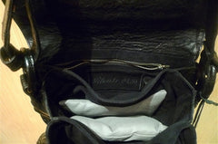 Rhonda Ochs "Lisa" Shoulder Bag - Black Alligator