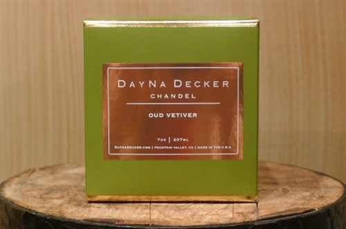 Dayna Decker Candle - "Oud Vetiver"