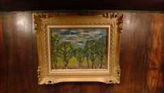 Forestscape, 20th Century, American School Painting, Oil on Canvas Board