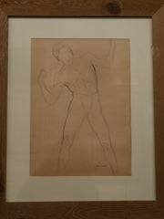 Set of Ten Ink Drawings by Ben Carre, Paris circa 1920