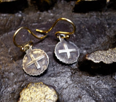 Shannon Koszyk Signature Sterling Silver Earrings with 14K YG Wires