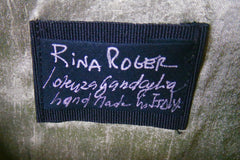 Lorenza Hand Crocheted Silk with Murano Glass Rina Roger Handbag