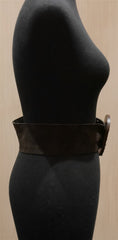 B-Low The Belt Milano Brown Suede Belt with Studded Buckle