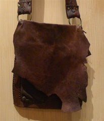 Stitch's Leather Messenger Handbag