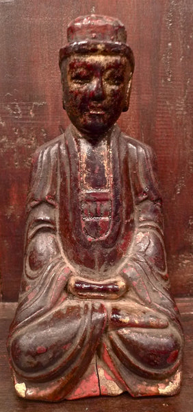 Antique Chinese Temple Figure