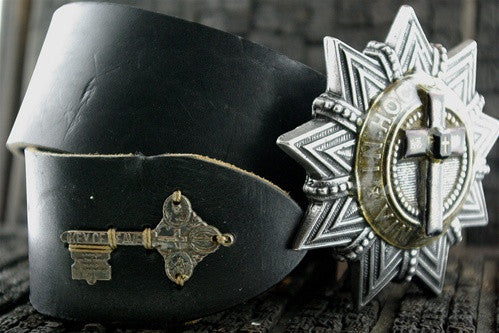 Kimme Winter Star Belt Buckle with Cross Design