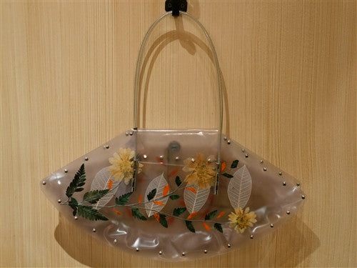 Nini Clear Flower Handbag