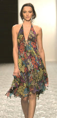 Jenny Packham Multi-Colored Cocktail Dress