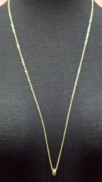 Ron Hami 18k Yellow Gold and Black Diamond Dog Collar Charm Necklace