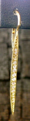 Pade Vavra 18K Yellow Gold and Diamond Tusk Earrings