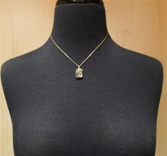 Carolina 14K Yellow Gold, Labradorite, and Diamond Necklace
