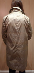 Cassin New York Animal Print Julianne Top Coat/ Raincoat