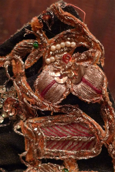 Dimitri Dassios Pleated Embroidered Cuffs