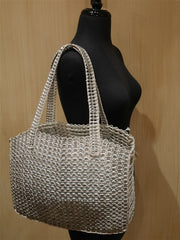 DaLaLeo Borsa Shopping Pop Top Handbag