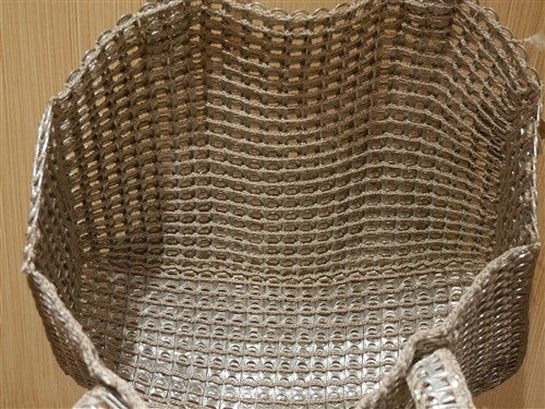 DaLaLeo Borsa Shopping Pop Top Handbag