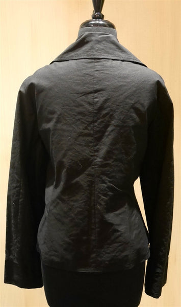 Peta & Greta Long Sleeve Black Zipper Jacket