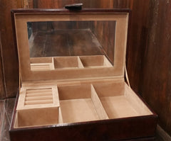 William Sheppe Leather Jewelry Box