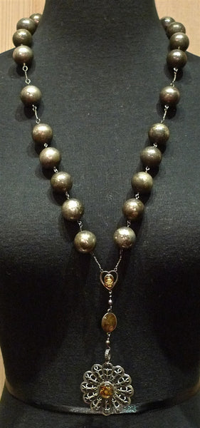 Kimme Winter Large Bead Necklace