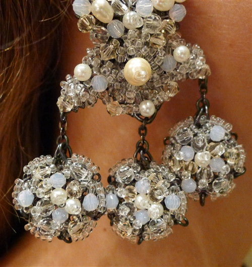 Erickson Beamon Beauty and the Beast Earrings As seen in VOGUE Erickson Beamon Beauty and the Beast Earrings As seen in VOGUE