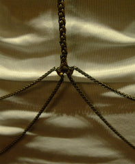 Bliss Lau Ornament Top Gold Chain Vest