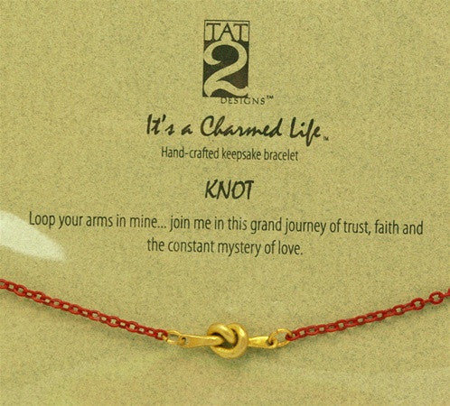 Tat2 "It's a Charmed Life" Bracelet "Love Knot"