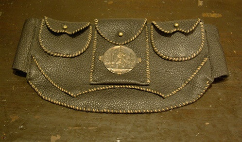 Mr. Winter Pebbled Leather Hip Pack