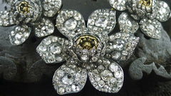 Lorraine Schwartz/Fred Leighton Important Antique Georgian Diamond Flower Necklace 18K and Silver