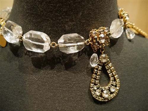 Erickson Beamon Crystal Short Necklace