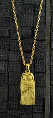 Robert Goossens Gold-Plate 18" Gemini Zodiac Necklace