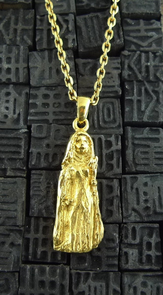 Robert Goossens Gold-Plate 18" Virgo Zodiac Necklace