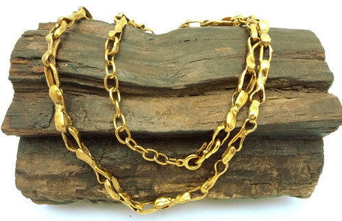 Robert Goossens Gold Link Necklace
