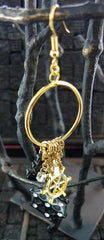 Bijoux Luck Anchor And Ship Wheel Earrings