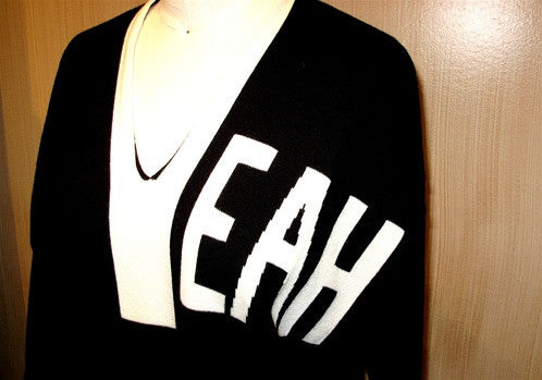 Jean Charles de Castelbajac "Yeah" Sweater