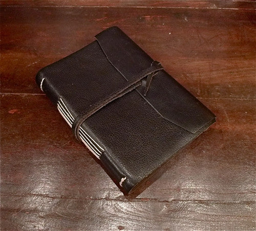 Black Leather Handmade Journal