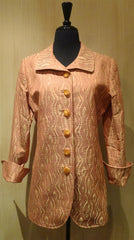 Quadrille Custom Apricot and Gold Dress Riding Jacket