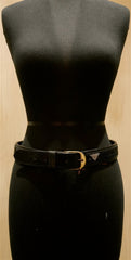 African Beaded Leather Belt