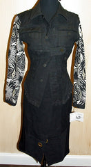 Mayer Jacket with Embroidered Sleeves