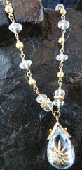 Talisman Unlimited White Topaz Rapture Necklace in 14K Yellow Gold