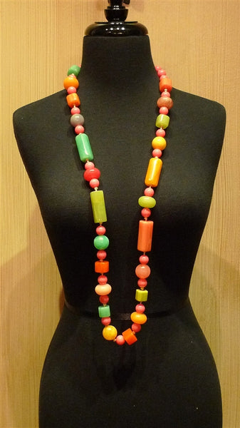 Vintage Missoni Bakelite Necklace #1