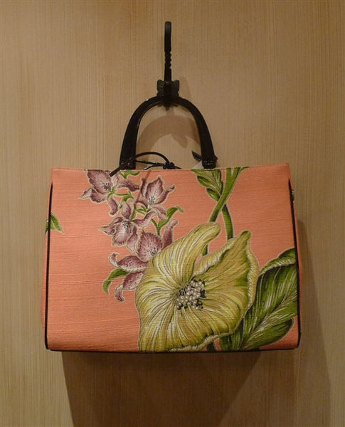 Glenda Gies "Fifi" Floral Tote Handbag