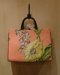 Glenda Gies "Fifi" Floral Tote Handbag